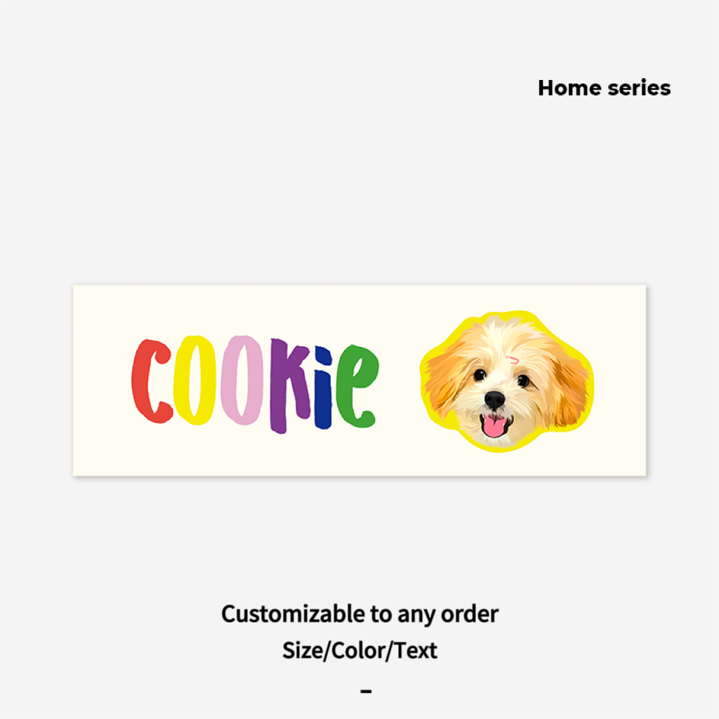 Mewlymade-Pet Custom Rectangular Carpet