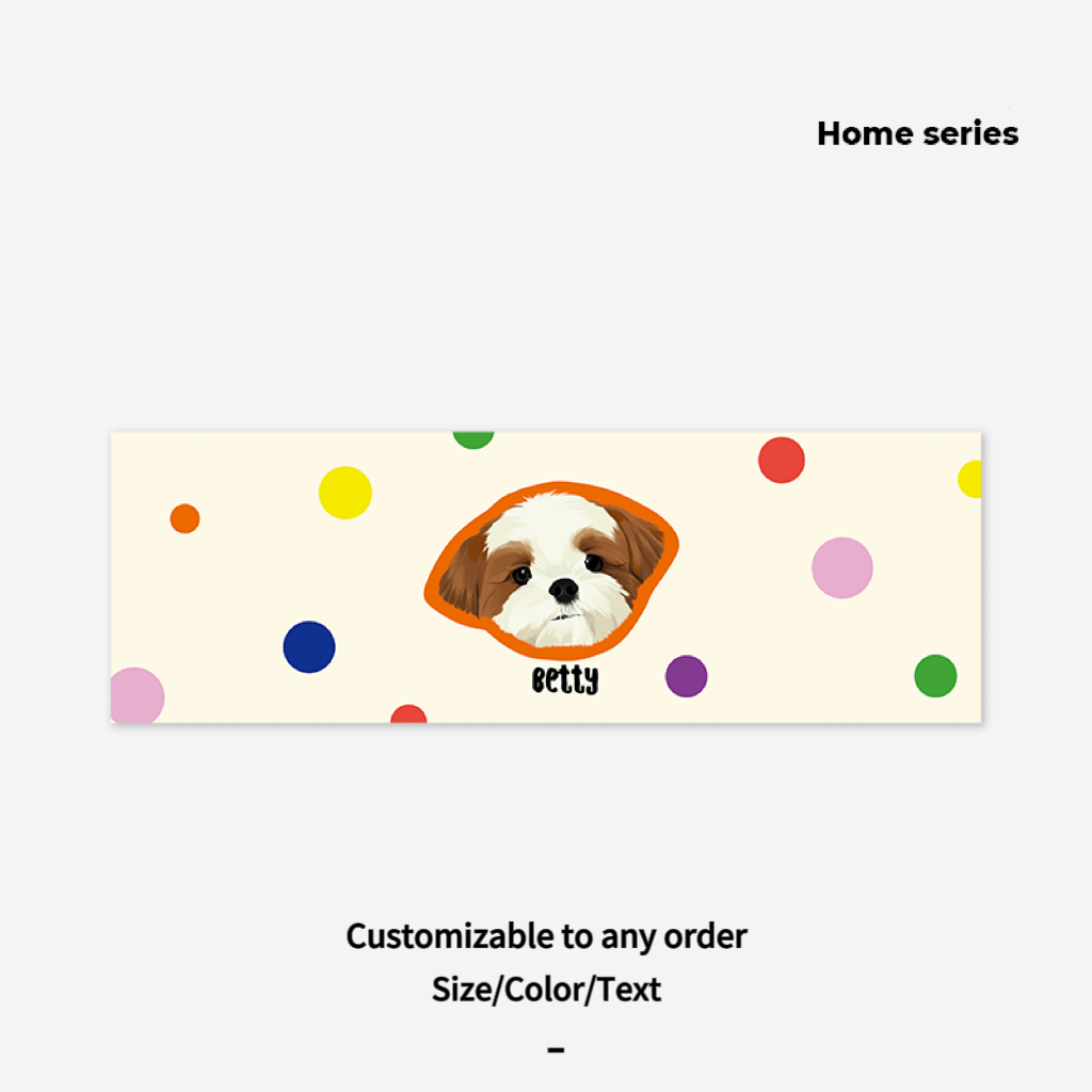 Mewlymade-Pet Custom Rectangular Carpet
