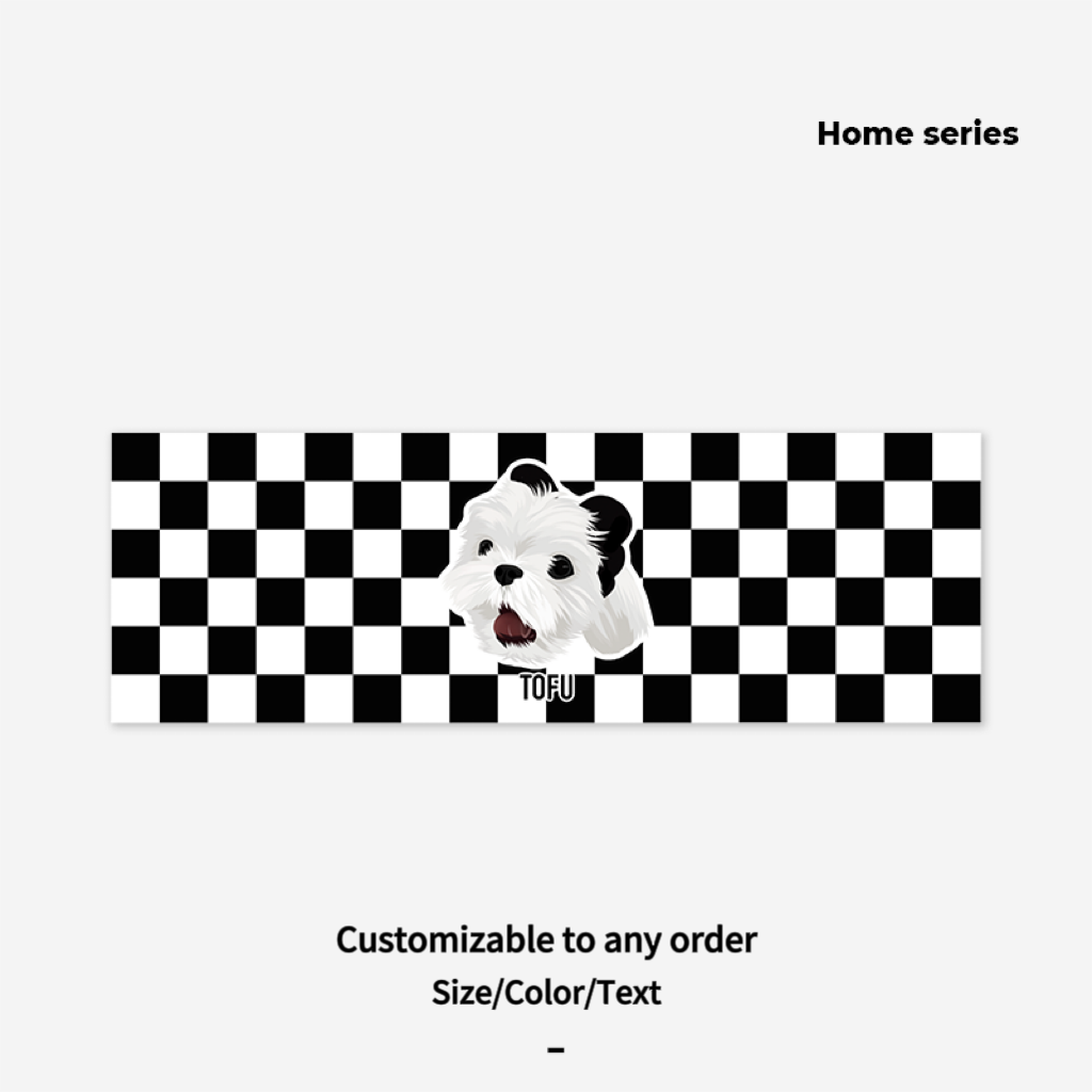 Mewlymade-Pet Custom Rectangular Carpet