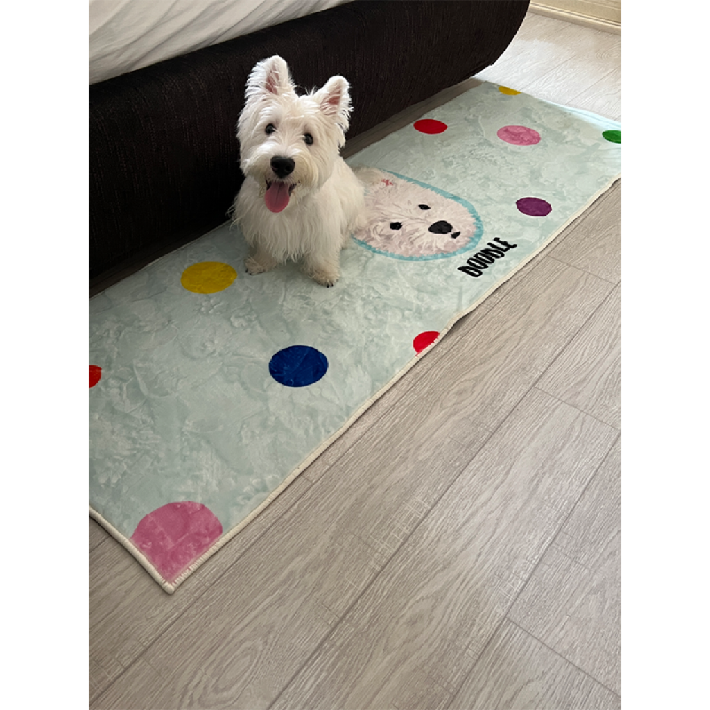 Mewlymade-Pet Custom Rectangular Carpet