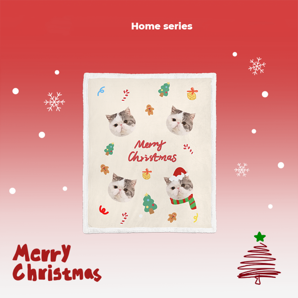 Mewlymade-Pet custom lambskin blanket