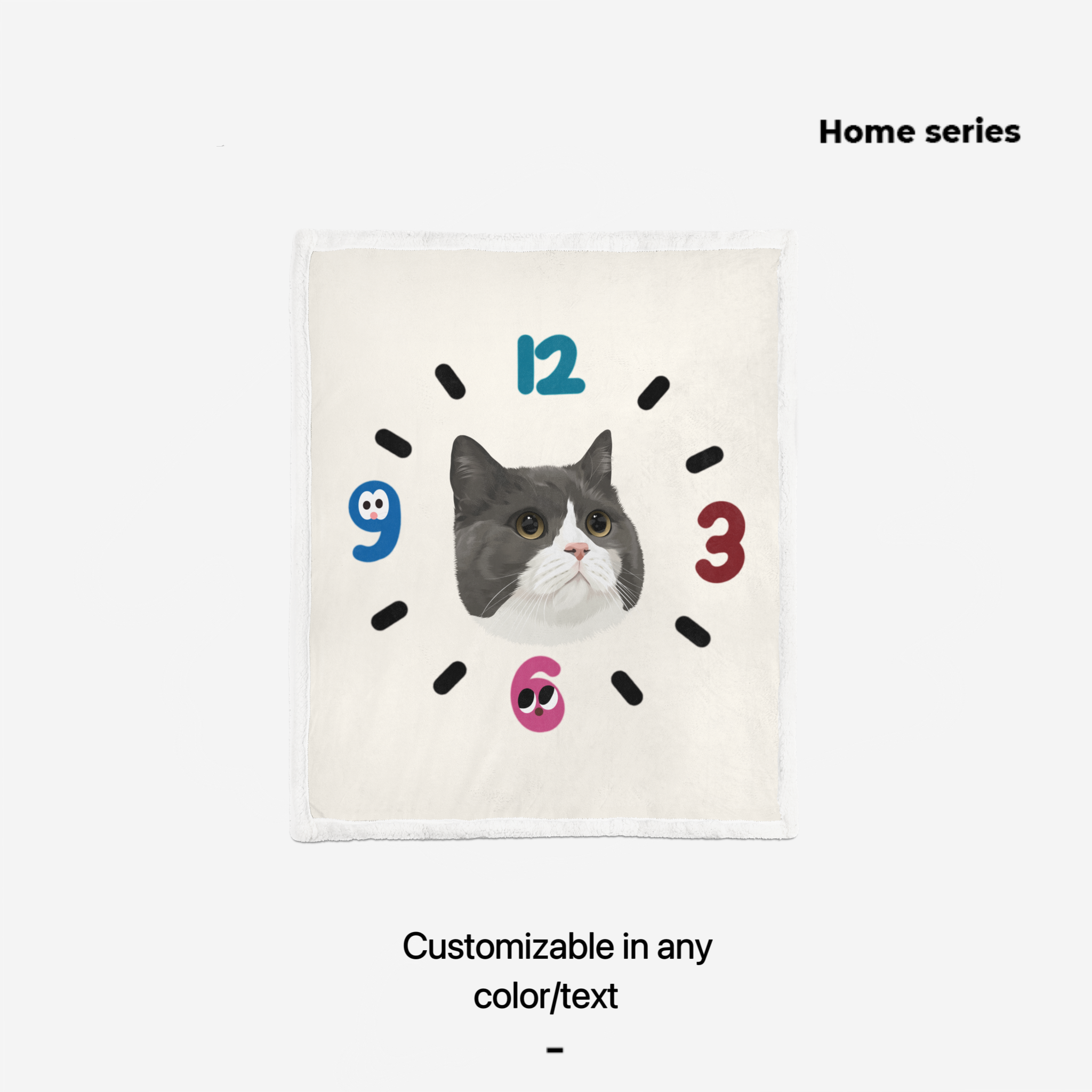 Mewlymade-Pet custom lambskin blanket