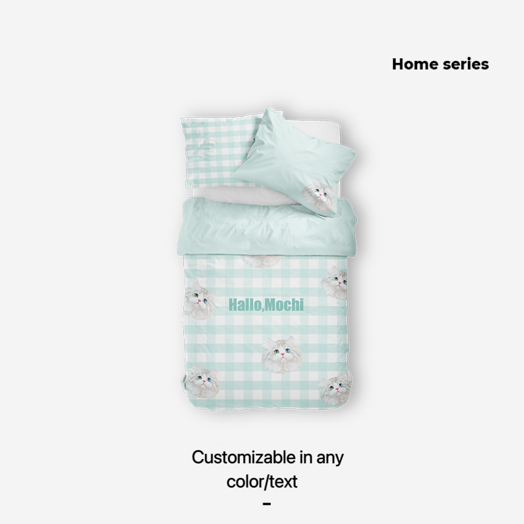 Mewlymade-Customized bed sheets