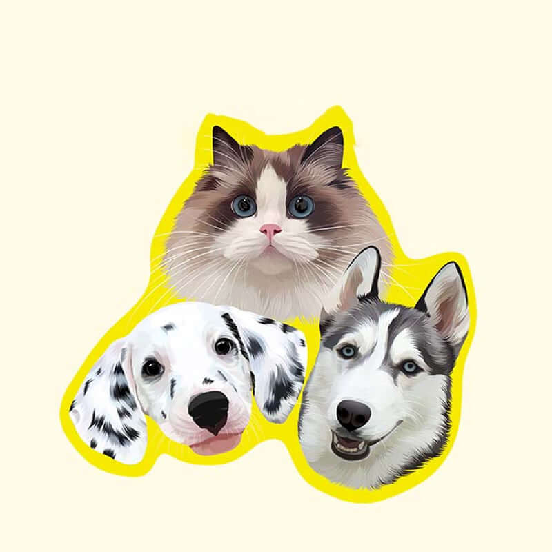 Mewlymade-Customized hand-painted pet portraits